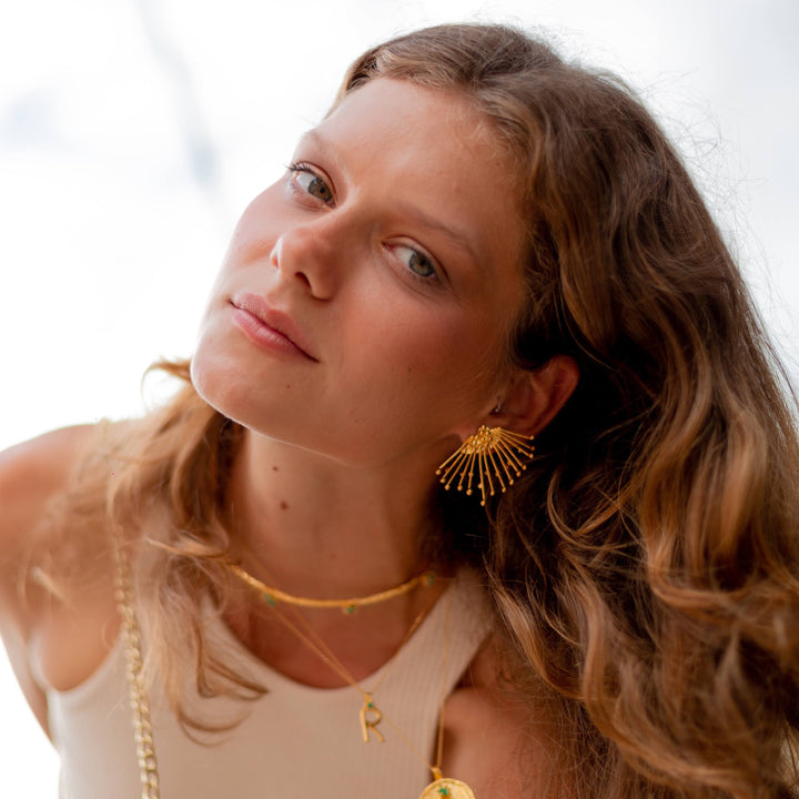 Dandelion Rain Earrings