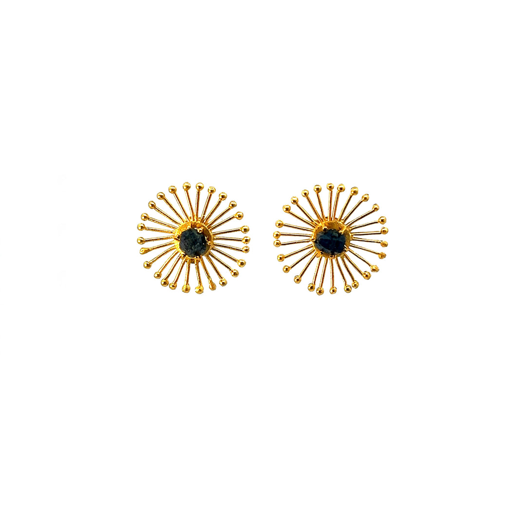 Full Dandelion Earrings S Stone